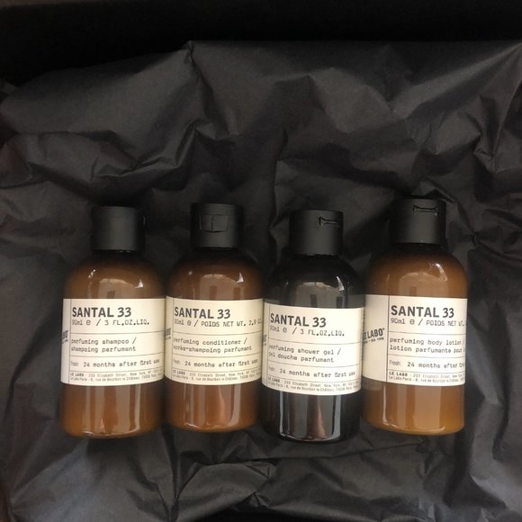 Le Labo SANTAL 33 body & hair travel set